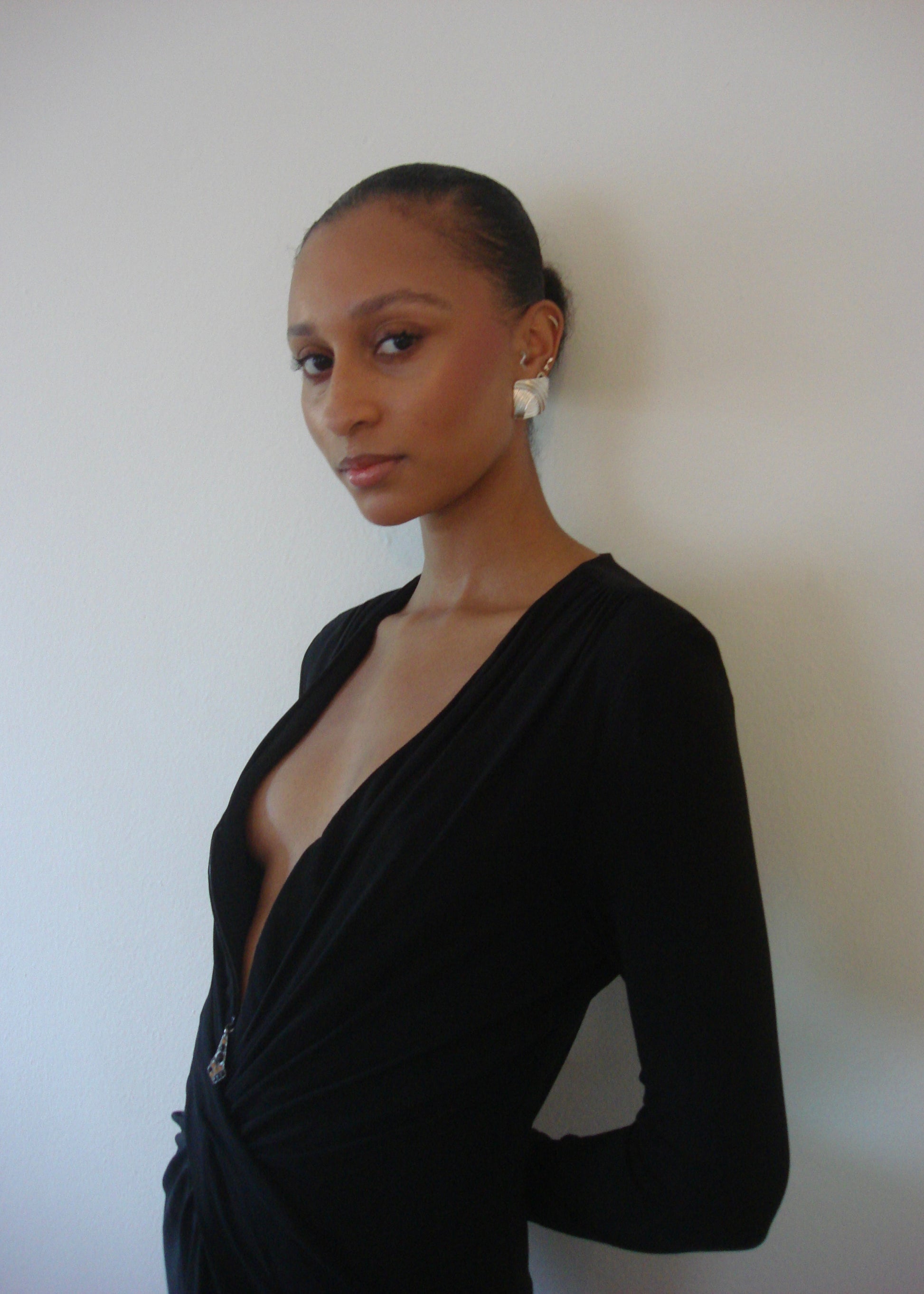 Alberta Ferretti Long Sleeve Dress